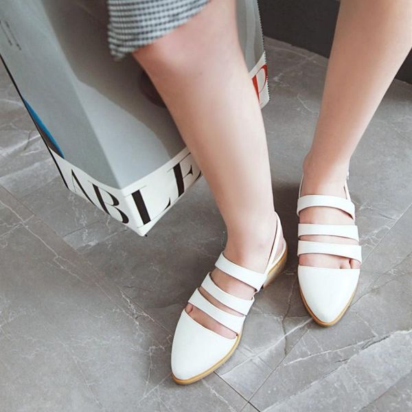 

big size high heels sandals women shoes woman summer ladies tipup roman, Black