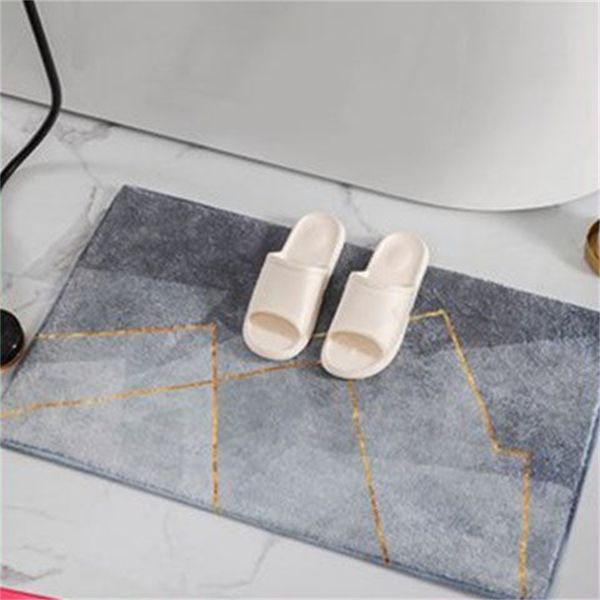 

toilet floor bathroom anti slip entrance doormat, bedroom carpet, household mat