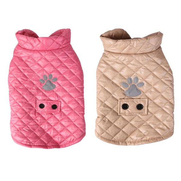 

dog apparel clothes coat quilted warm outdoor