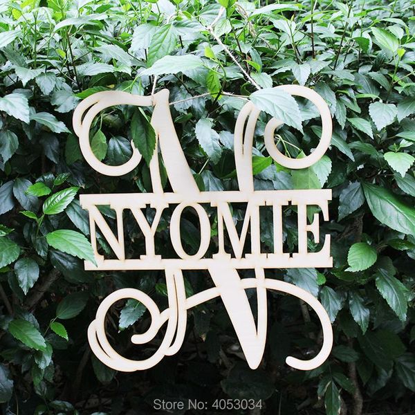 

party decoration wooden wreaths for front door wedding wall hanging initials nursey decor letters hanger gift