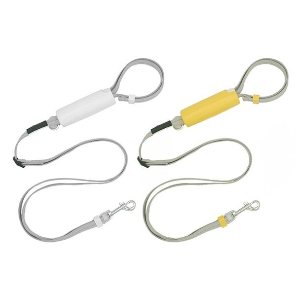 

explosion proof dog leash with adjustable elastic pet rope handle lock function to for medium dogs collars & leashes