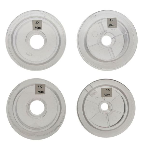 

braid line 4pcs leader 50m spools fishing tippet