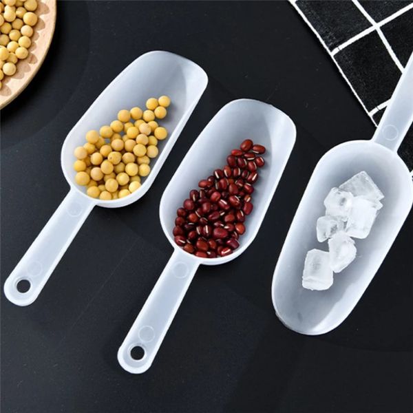 

multifunctional plastic scoop ice shovel flour measuring tool buffet ice cream home utensils for kitchen convenience tongs