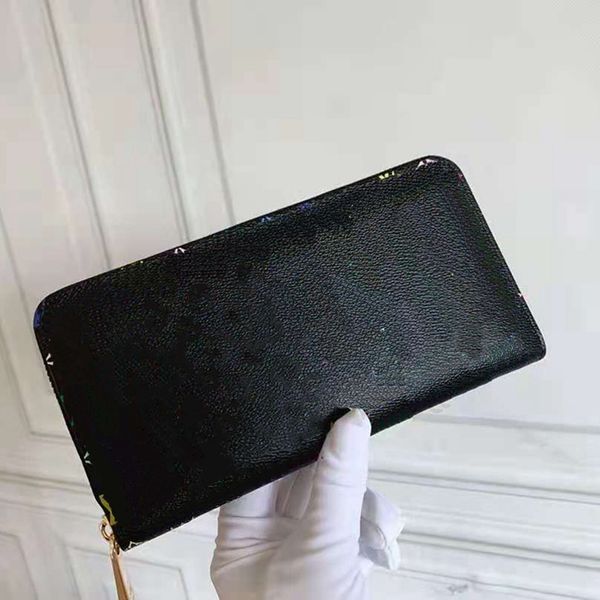 

woman long wallet purse women original bag fashion wallets 17, Red;black