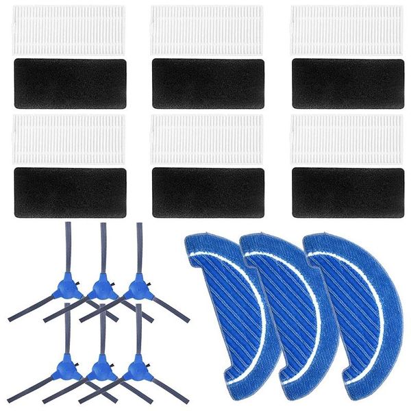 

replacement accessory kit for robot vacuum cleaner, conga 1090 cleaners