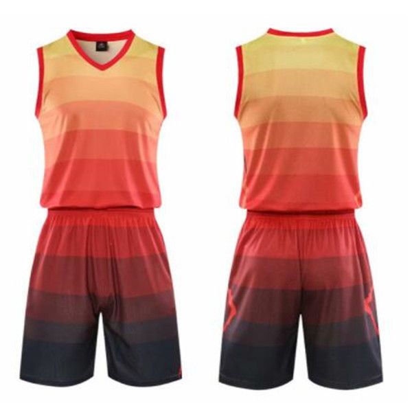 Nuovo tuta da basket uomo personalizzato basket maglia sportiva jersey maschio comodo estate estate jersey 073