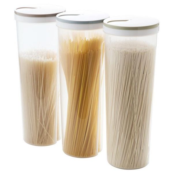 

storage bottles & jars noodle box kitchen food grain tank fresh dry goods containers