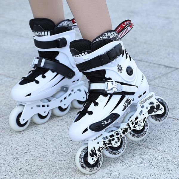

inline & roller skates men's and women's straight fancy professional size 35-44