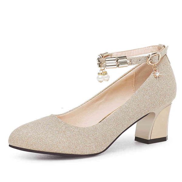 

dress shoes design women classic pumps high heels single ankle strap pointed toe professional work j0297 pxic, Black