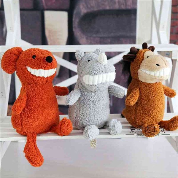 

ignatius smile big tooth baretooth pig dinosaur crocodile plush toy grab doll