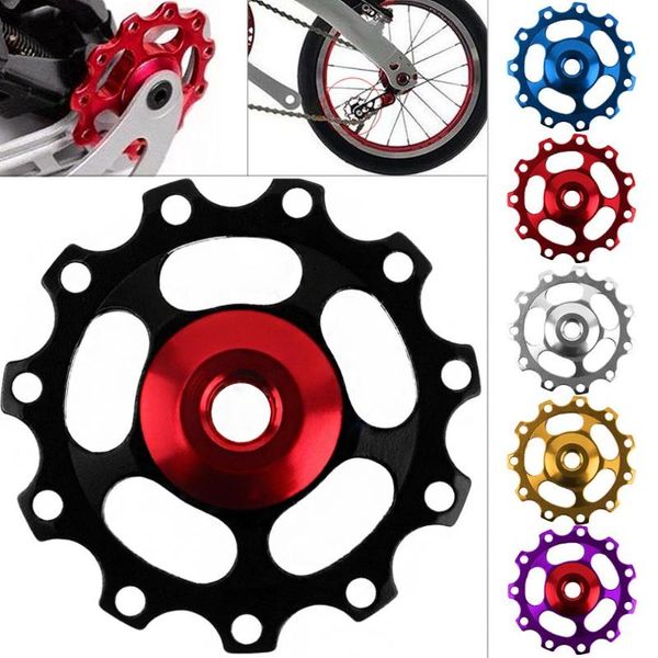 

bike derailleurs aluminum alloy 11 gear derailleur bicycle road mtb rear pulley guide roller wheel