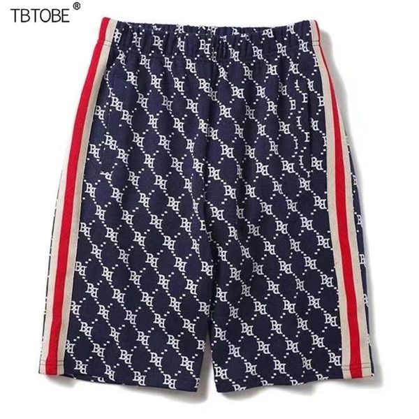 

men's shorts 2021 summer sport pantalon man short pant casual prints trousers fashion style design tbtobe, White;black