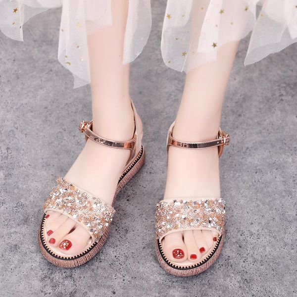 

summer sandals women flat shoes peep-toe sandalias roman woman casual buckle ladies flip flops footwear, Black