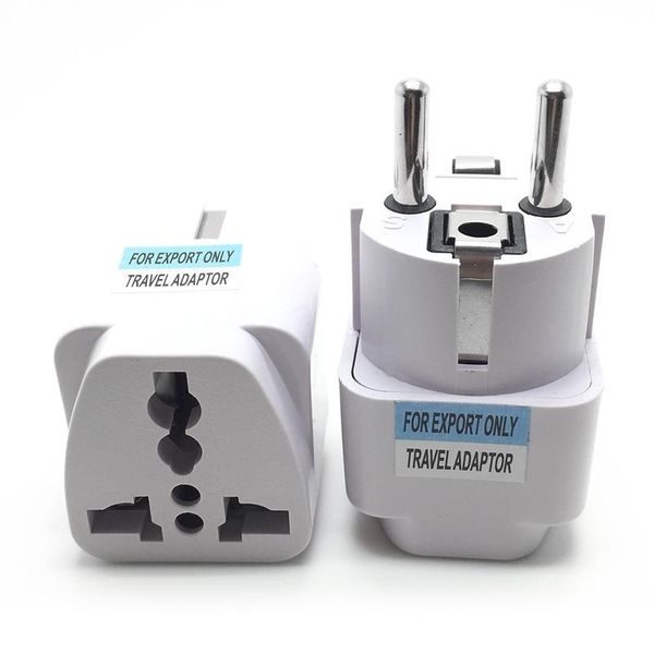 

smart power plugs 1pcs ac 250v 10a eu plug adapter international au uk us to euro kr travel electrical converter socket