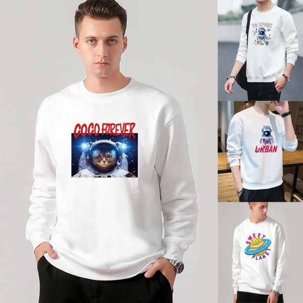 

men's hoodies & sweatshirts tracksuit harajuku hoodie mens for boys pullovers crewneck sweatshirt pullover shirt hooded, Black