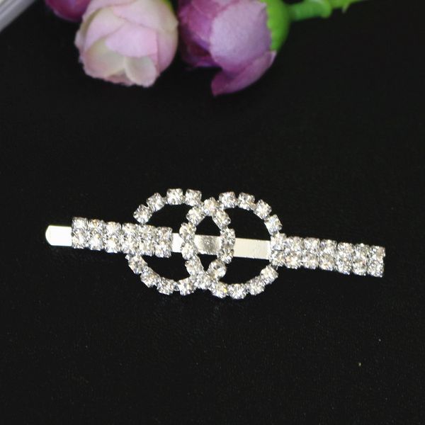 

hairpin edge clip 888 water drill hair accessories, Golden;silver