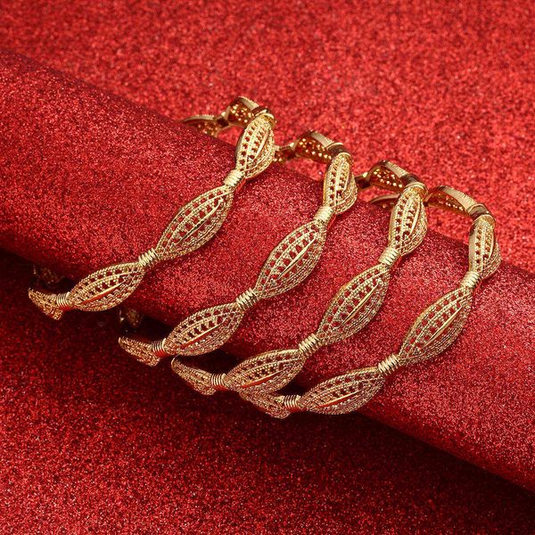 

ethiopian jewelry bangles dubai gold jewelry bangles for women african bangles & bracelets for women gifts q0719, Black