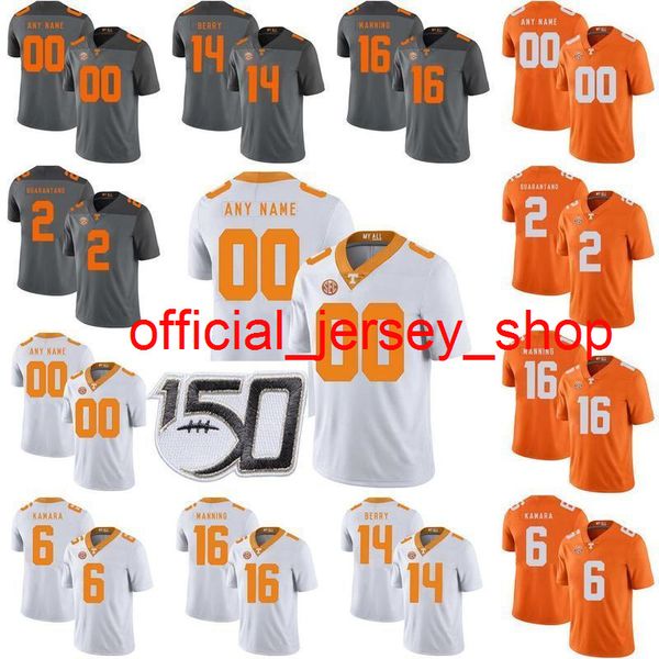 Tennessee Volunteers College Football Maglie Daniel McCullers Jersey Doug Atkins Peyton Manning Jason Witten Eric Berry Custom Stitched