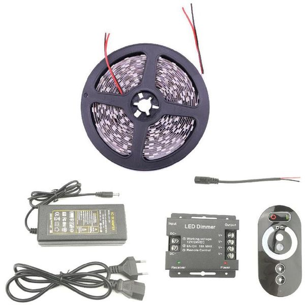 

strip dimmable light 5m 10m 15m 20m kit 60leds/m waterproof ip65 ip20 on/off dimmer switch for home living room strips led