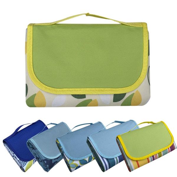 

camping mat waterproof beach blanket outdoor portable folding picnic ground 600d oxford cloth mattress travel 146*180cm pads