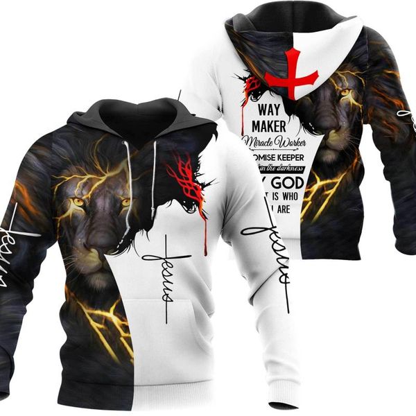

men's hoodies & sweatshirts brand jesus christ tattoo, 3d printed men sweatshirt streetwear zipper pullover jacket casual tracksuits, Black