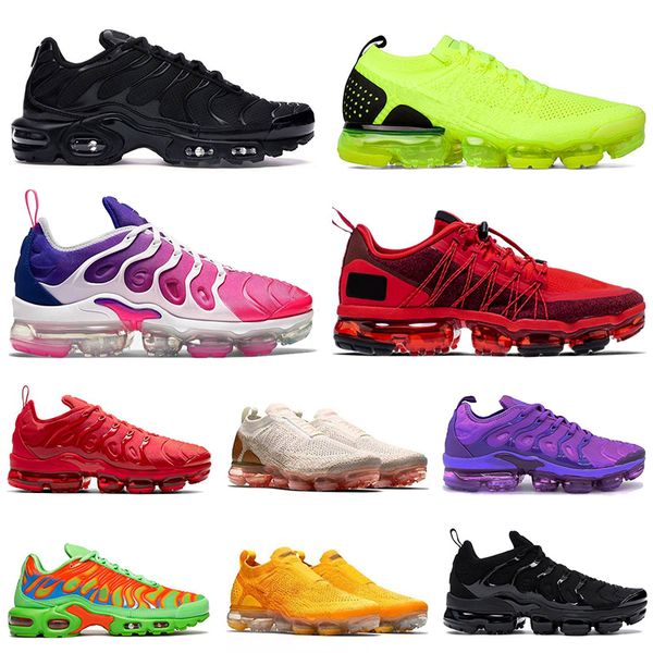 

tn plus shoes run utility cpfm mens womens moc fly knit running trainers outdoors sports sneakers