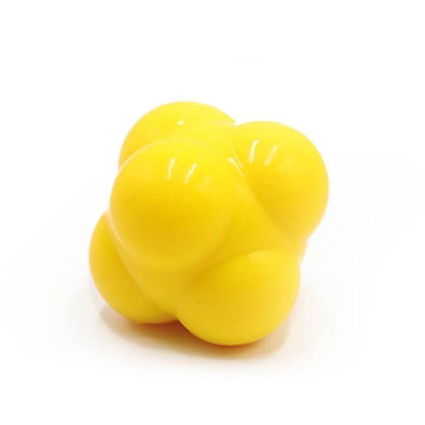 

outdoor fitness equipment 1 pcs portable silicone hexagonal ball reactions training elasticity sports h7jp