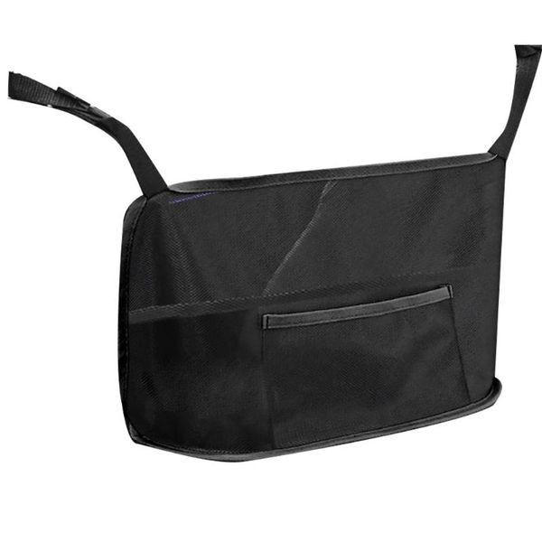 

40*24cm car net pocket advinced black handbag holder polyester seat side organizer
