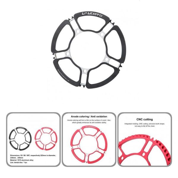 

bike heels & chainwheels exquisite practical single speed petal type crankset parts taper even force for mtb