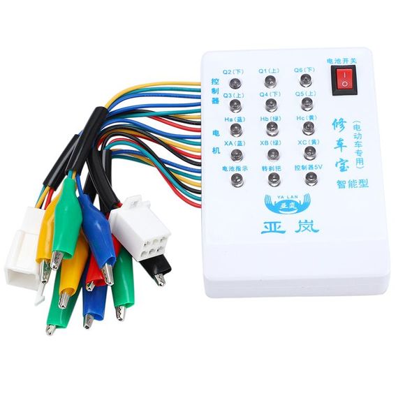 

tools brushless motor controller tester 24v/36v/48v/60v/72v electric car e-bike scooter hall test device