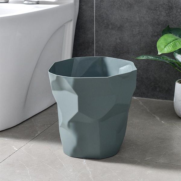 

waste bins home kitchen trash can paper simple without cover recycling garbage bathroom accessories basket
