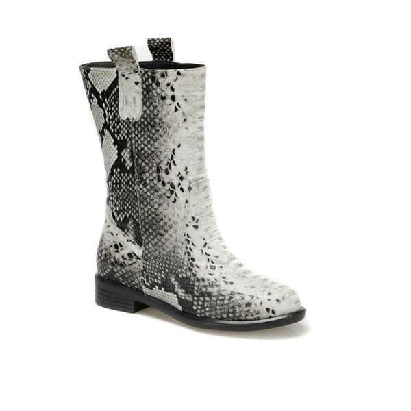 

boots flo ramsey01z suede white women 's butigo, Black