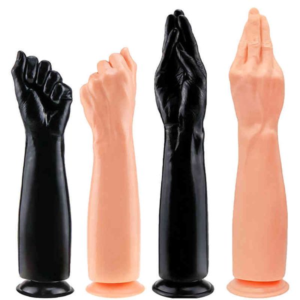 

super large fist simulation penis super thick heavy arm anal plug men's backcourt cross long false dilator