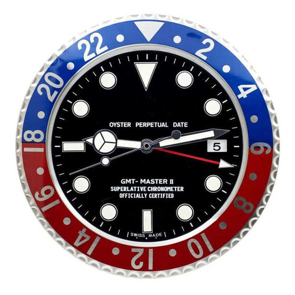 

wall clock Luminous Metal Design Wall Watch Cheap Cloc X0726