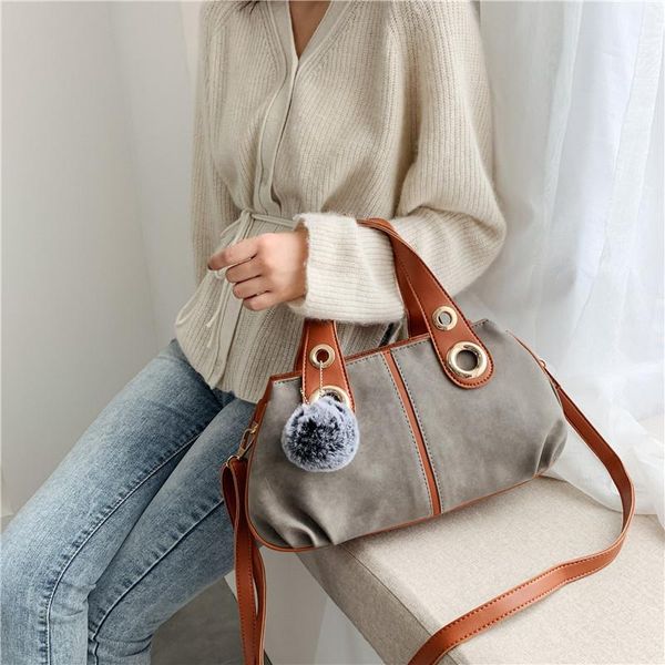 

evening bags large capacity women's artificial fur shoulder strap type leisure,