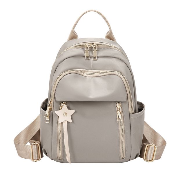 

anti theft women's 2021 new fashion oxford cloth backpack practical lightweight schoolbag leisure canvas travel bag
