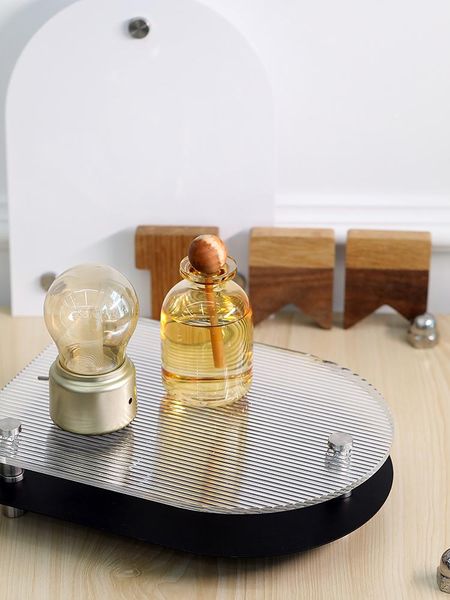 

kitchen storage & organization acrylic food coffee tray desk shelf modern metal organizer restaurant przechowywanie decorative 50tp