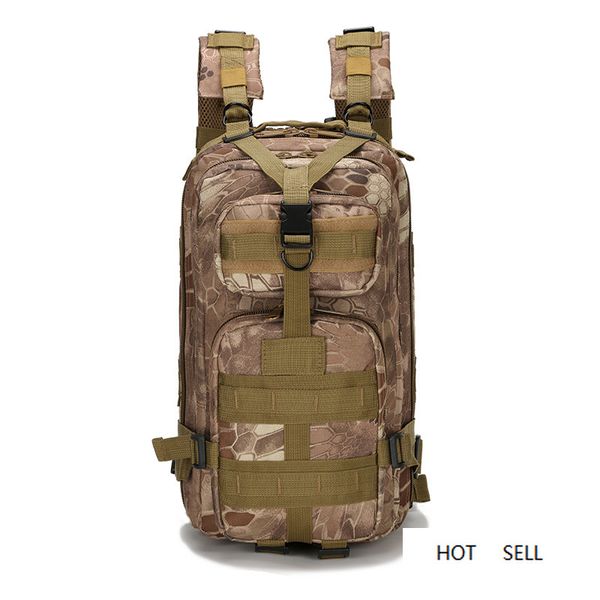 Мужской 25L открытый тактический рюкзак, спортивная сумка для путешествий, многофункциональный водонепроницаемый туризм кемпинг рюкзак