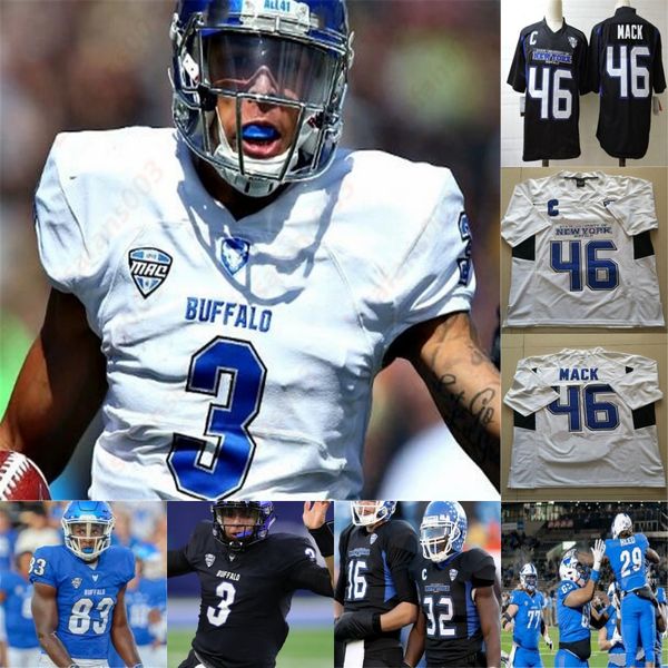 

ncaa buffalo bulls football stitched college jerseys custom any name number 150th tyree jackson antonio nunn joey banks matt myers, Black