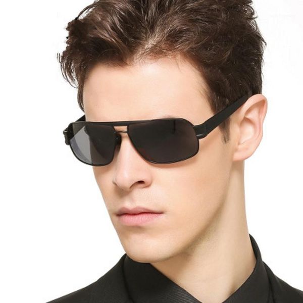 

sunglasses men square polarized fashion designer driving sun glasses for women protective goggles uv400, White;black