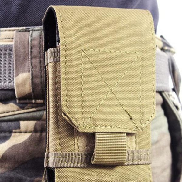 

nylon waist phone case cover molle holster army camo belt pouch bag for bags