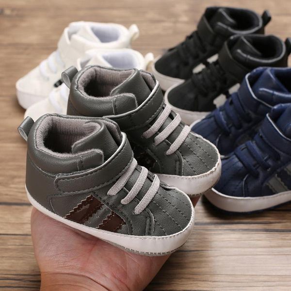 

first walkers cute toddler baby soft sole cotton crib shoes anti-slip sneaker prewalker 0-18 months
