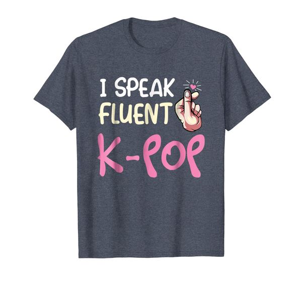 

i speak fluent k-pop seoul hallyu funny korean fashion shirt, White;black