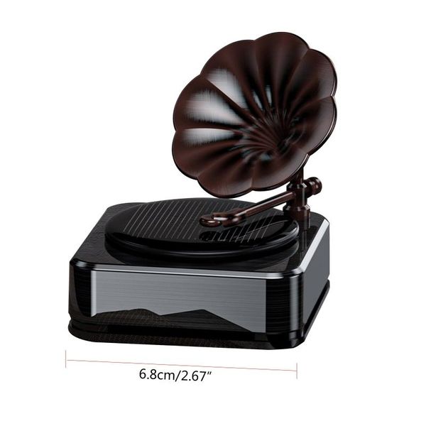 

simulation record player car aroma diffuser retro style air freshener