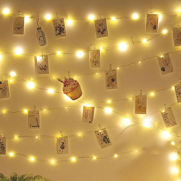 

strings garland led 3.0m 4m usb light christmas fairy for po clip string lights battery powered outdoor wedding