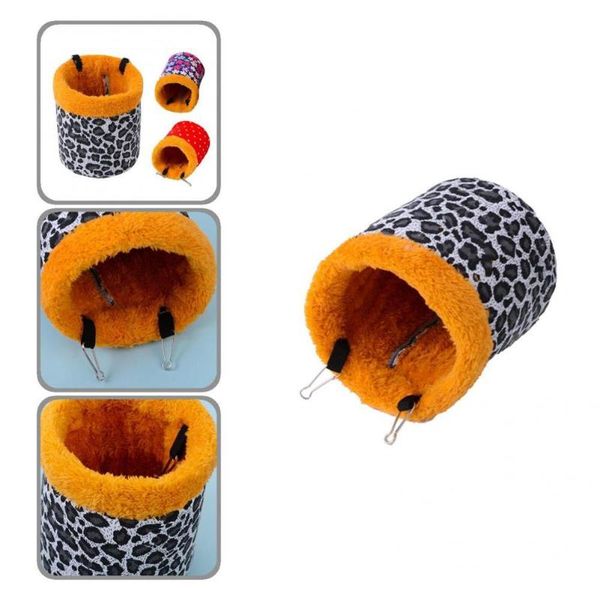 

small animal supplies soft hamster nest lovely print cage accessories chipmunk squirrel sleeping bed parrot