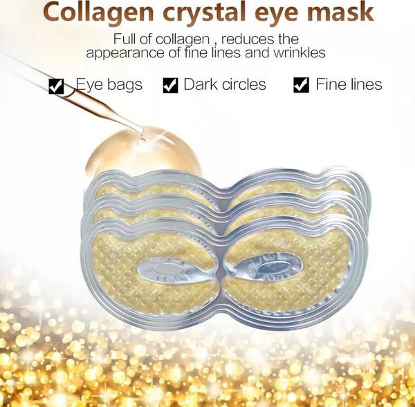 5 Styles Crystal Elastin Firming Eye Mask 7pairs/Box