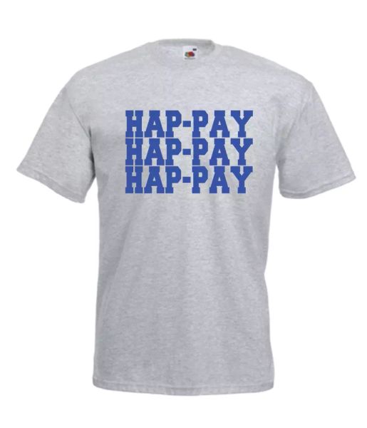 

hap-pay xmas gift idea mens women t shirts multi-color s-2xl, White;black