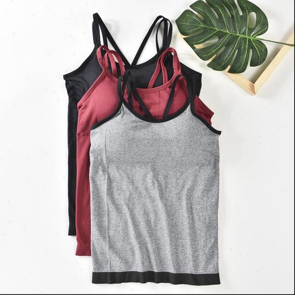 

vest high elasticity women tank solid color no steel ring cotton underwear breathable and comfortable ladies bra strap, White