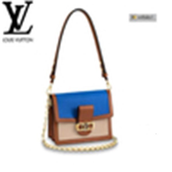 

shoulder brand iconic designer women luxury ef54 totes m55071 handbags dauphine bags mm handles bleu bags / cross beige body bag clutches ev, Red;black